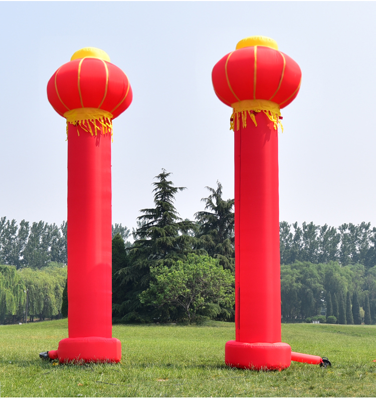 鹰手营子矿传统灯笼柱